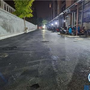鄭州青少年宮小區(qū)瀝青路面攤鋪